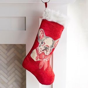 Pier 1 French Bulldog Stocking